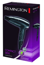 REMINGTON Haartrockner D5000 Compact 1800W Reisehaartrockner 63km/h