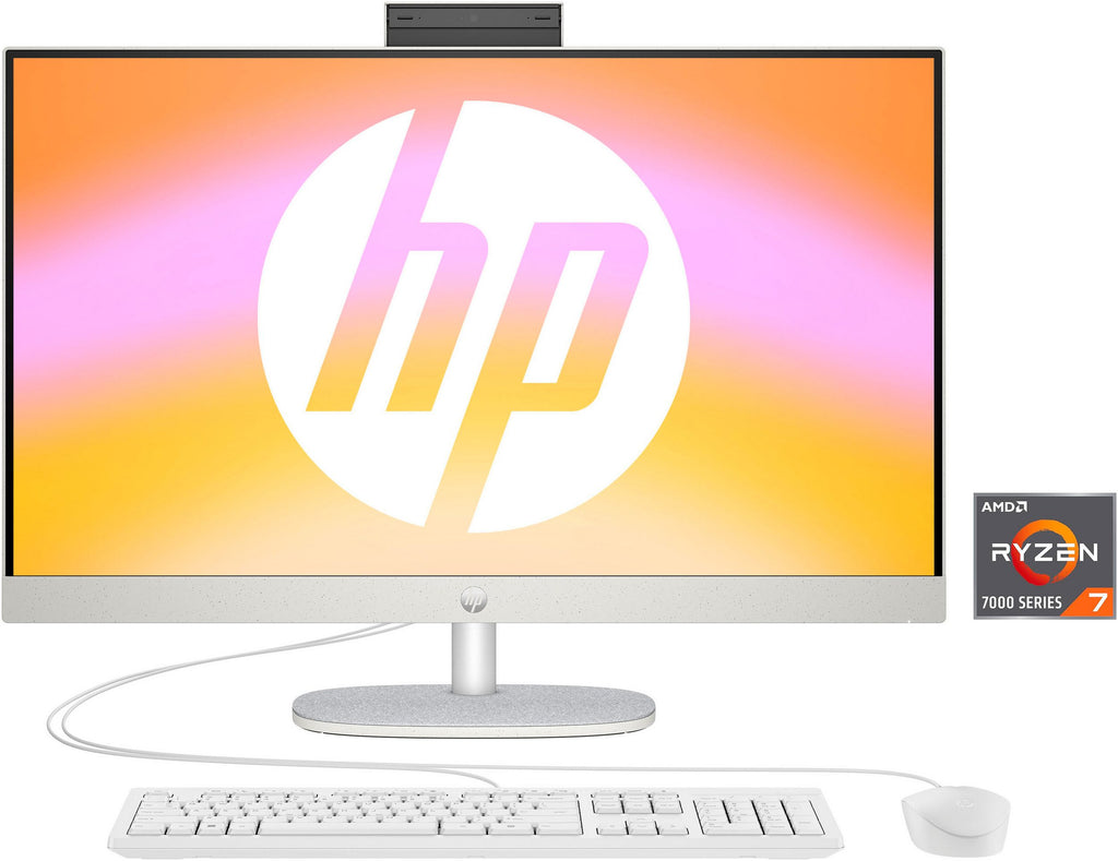 HP All-in-One PC 27-cr0211ng 27Zoll Ryzen 7 Radeon Graphics 1TB SSD weiß