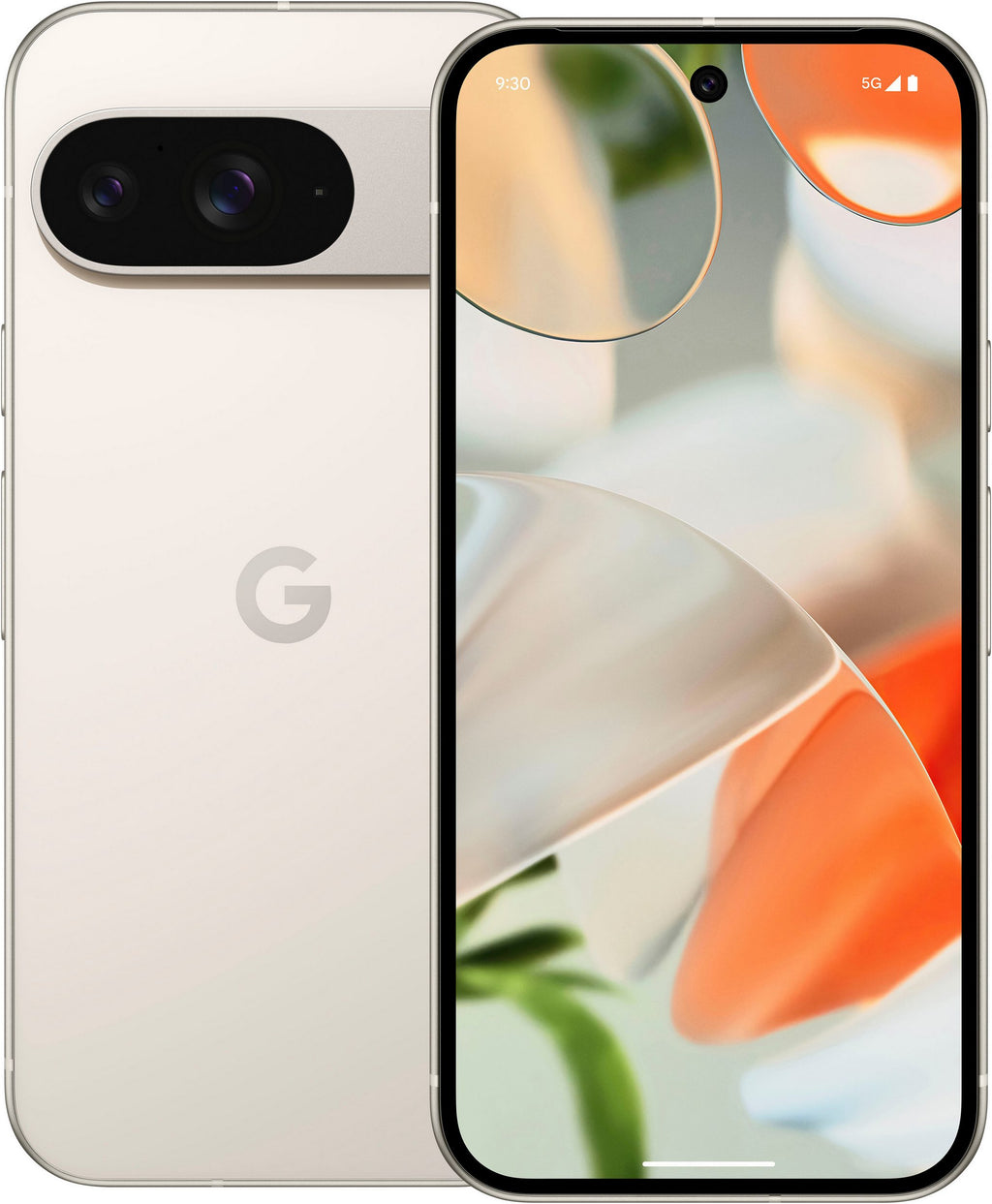 GOOGLE Pixel 9 6,1 Zoll Smartphone 128GB 50MP Dual-SIM Porcelain weiß