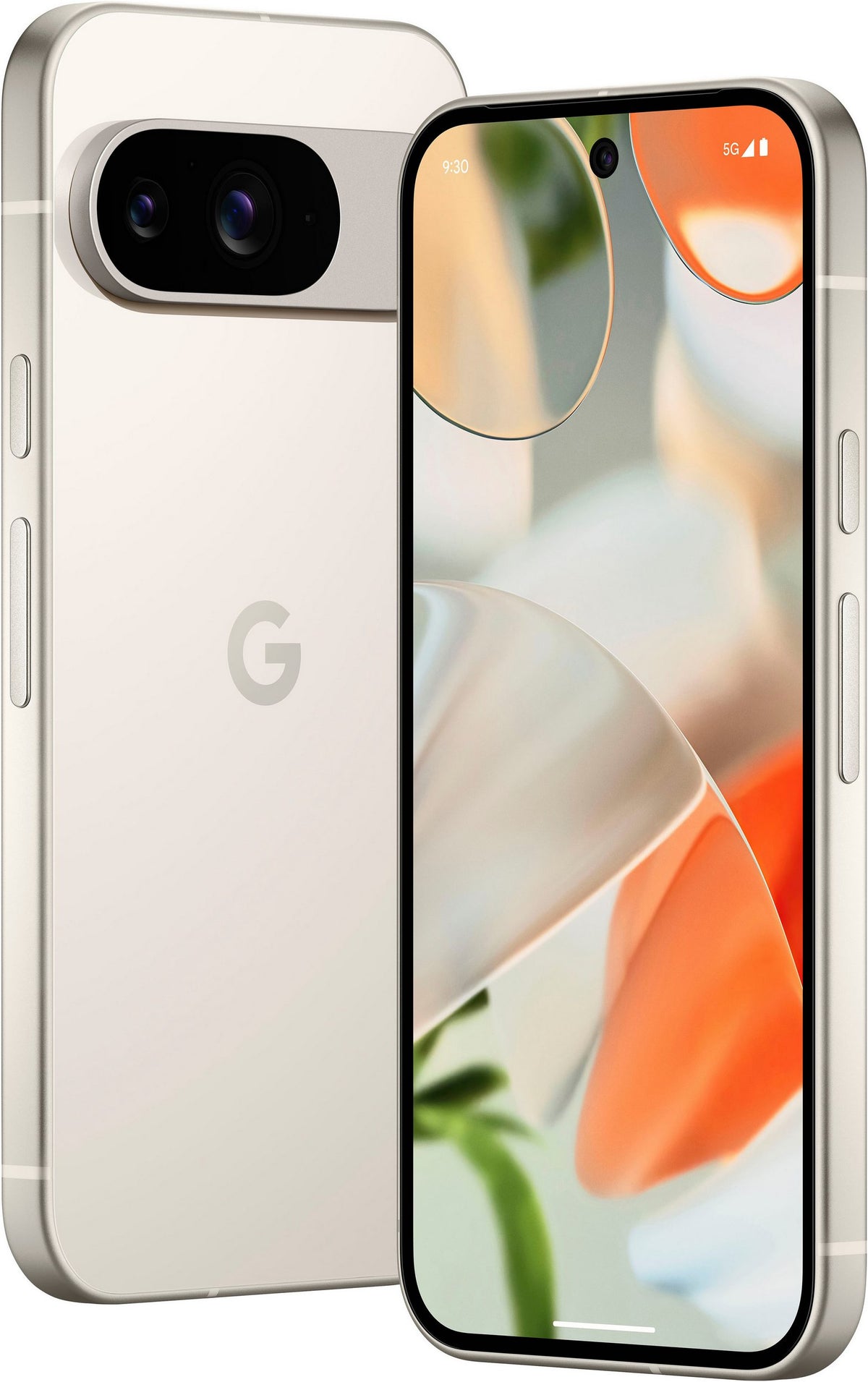 GOOGLE Pixel 9 6,1 Zoll Smartphone 128GB 50MP Dual-SIM Porcelain weiß