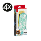 NINTENDO Switch Lite Tasche Animal Crossing 4er Set inkl. Schutzfolie