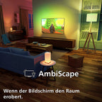 PHILIPS QLED Ambilight 55 Zoll 139 cm 4K Ultra HD Smart TV 55PQS8651/12