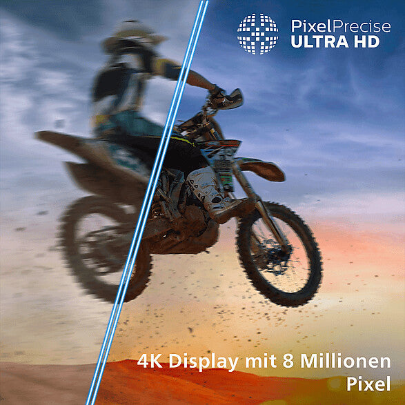 PHILIPS QLED Ambilight 55 Zoll 139 cm 4K Ultra HD Smart TV 55PQS8651/12