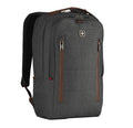 WENGER Laptop Rucksack CityUpgrade 16 Zoll Notebook Tasche + Umhängetasche Grau