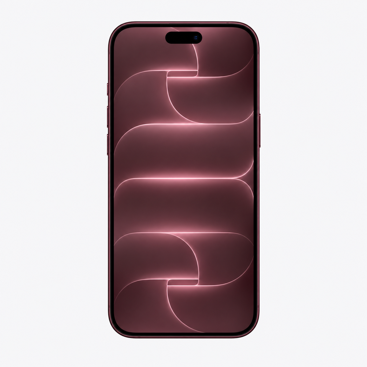 Apple iPhone 18 Pro Burgunder – Vorderseite