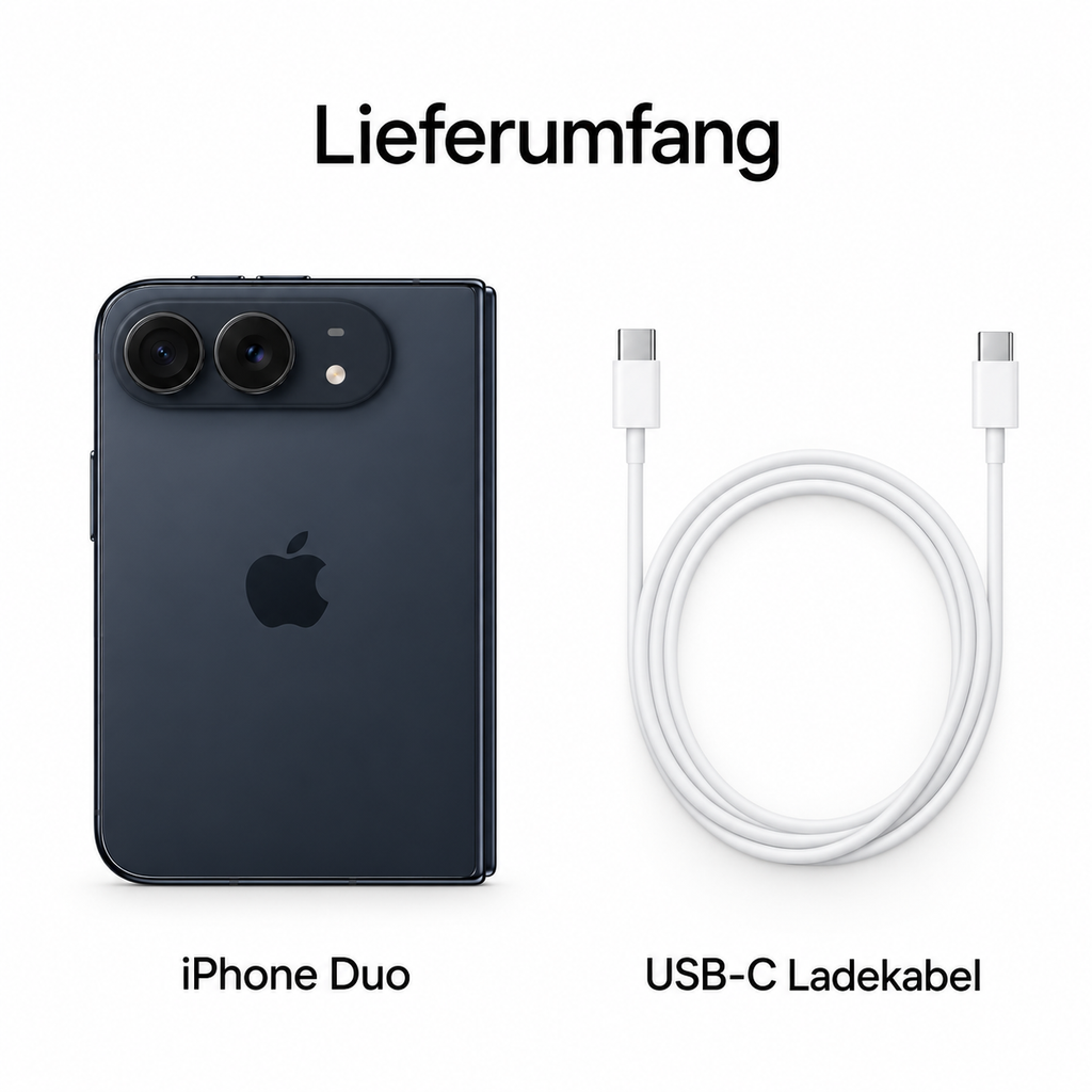 Apple iPhone Duo Nachthimmel – Lieferumfang