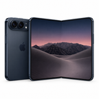 Apple iPhone Duo Nachthimmel – aufgeklappt und Rückseite