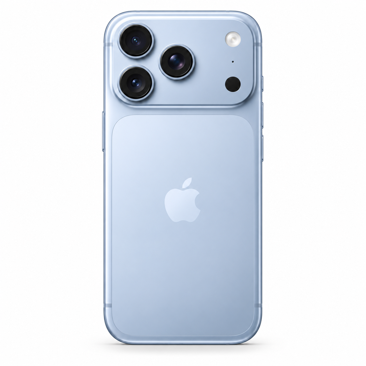 Apple iPhone 18 Pro – Polar (Glacier Blau), Rückseite