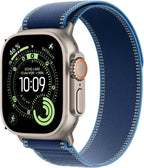 Apple Watch Ultra 3 GPS + Cellular, 49 mm Titan, Trail Loop (M/L) (MEWU4QF/A)