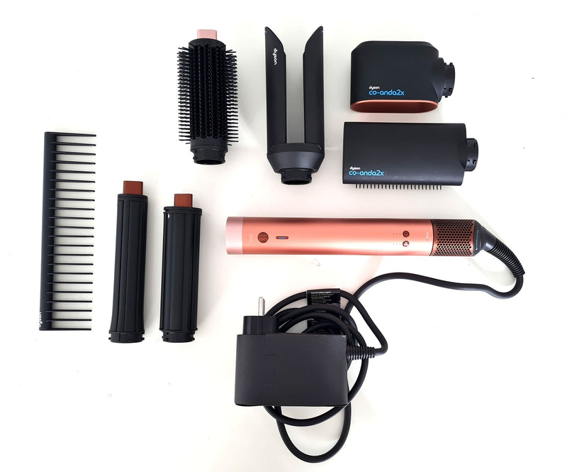 DYSON Multihaarstyler Airwrap Co-anda2x Straight + Wavy 1700W Amber Silk