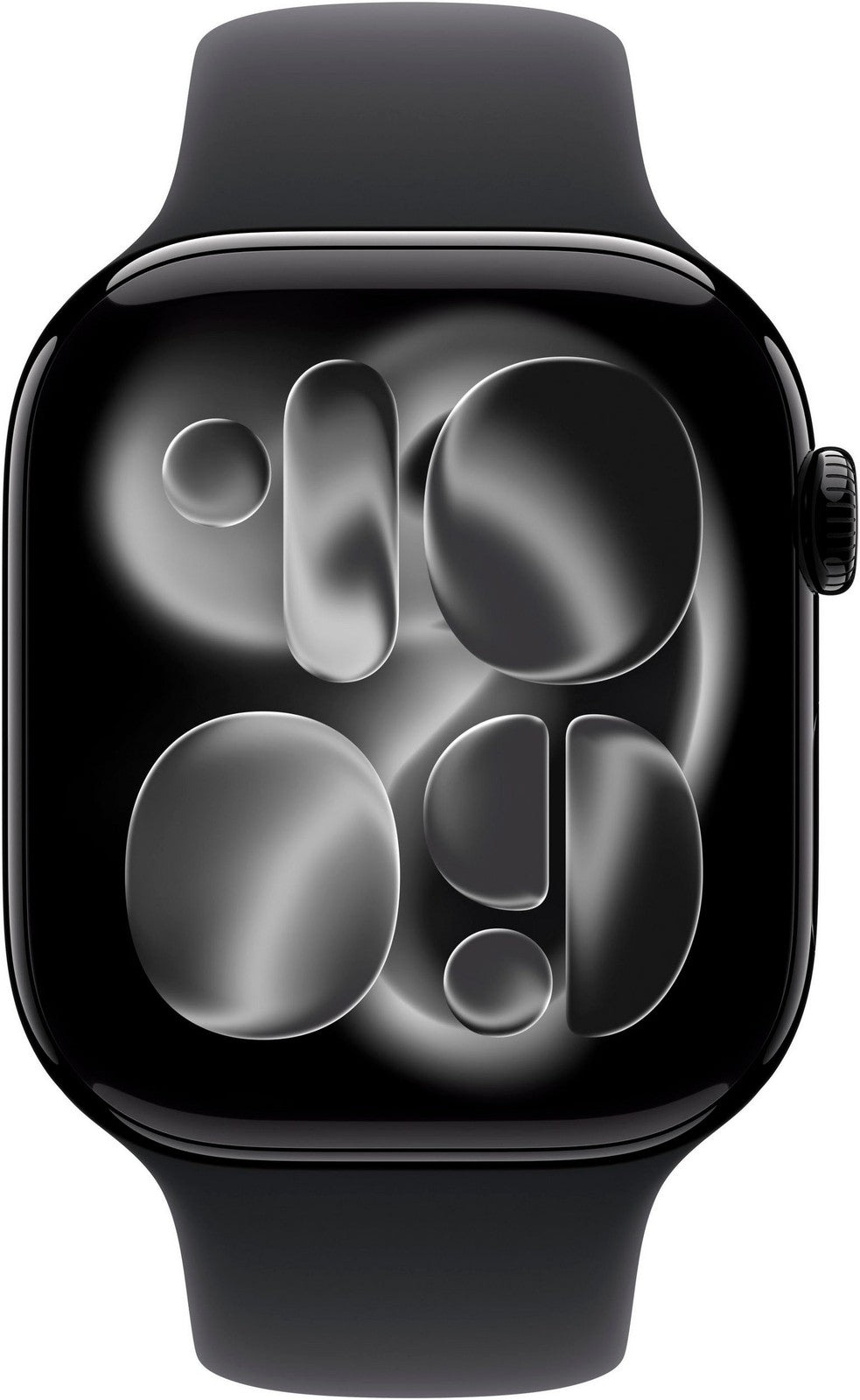 Apple Watch Series 11 GPS + Cellular, 46 mm Aluminium, Sportarmband Schwarz (S/M)
