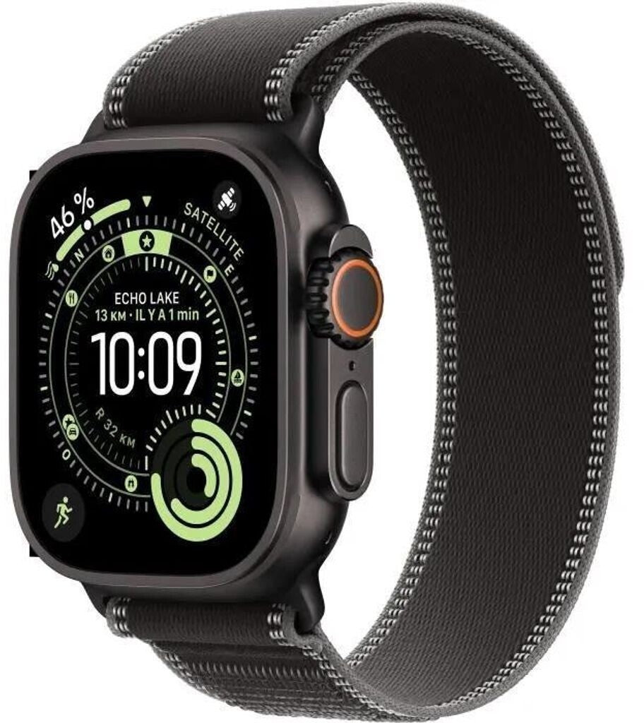 Apple Watch Ultra 3 GPS + Cellular, 49 mm Titan, Trail Loop (M/L) (MF1H4QF/A)
