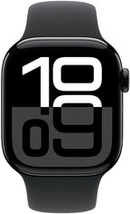 APPLE Watch S10 GPS 42 mm Alugehäuse Sportband M/L Schwarz MWWF3QF/A