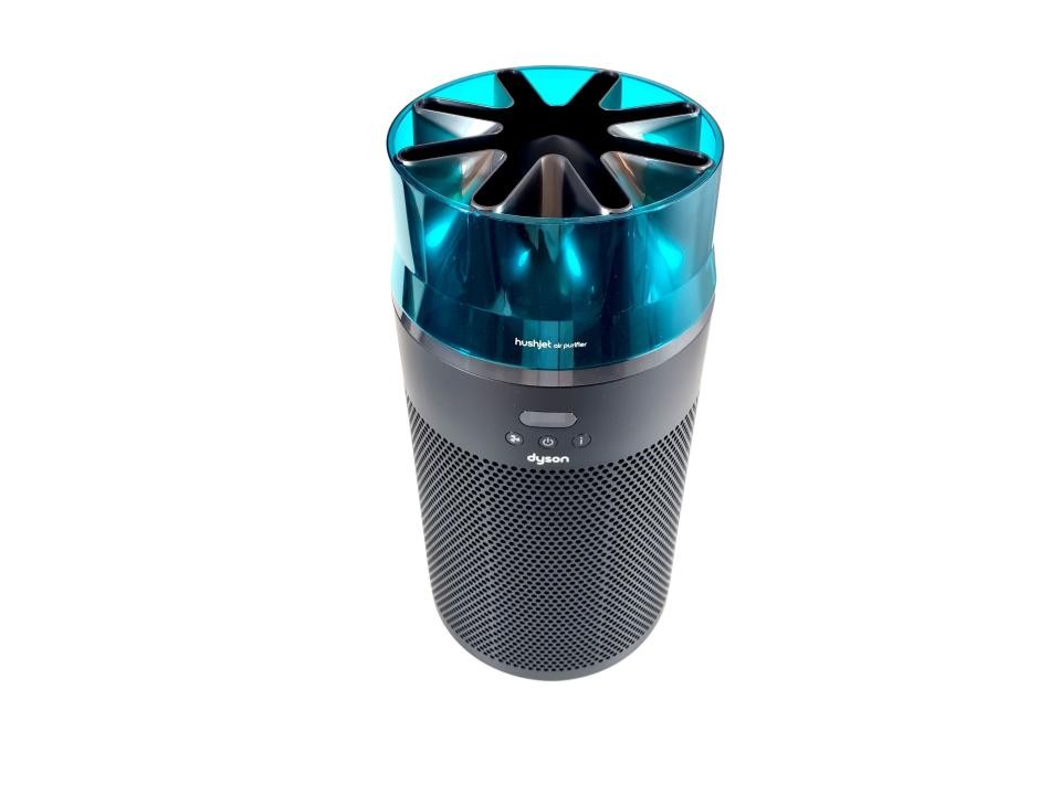 DYSON Luftreiniger HushJet Purifier Compact HJ10 Schwarz/Türkis 100 m²