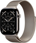 Apple Watch Series 11 GPS + Cellular, 46 mm Titan Natur, Milanaise (M/L)