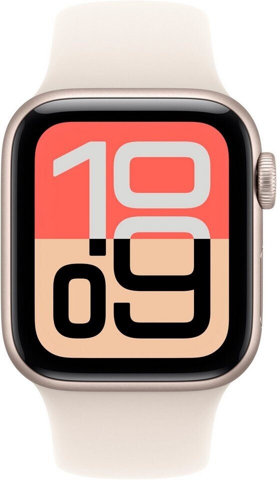 APPLE Watch SE 3 GPS 40 mm Aluminium Sportband Polarstern MEH34ZR/A