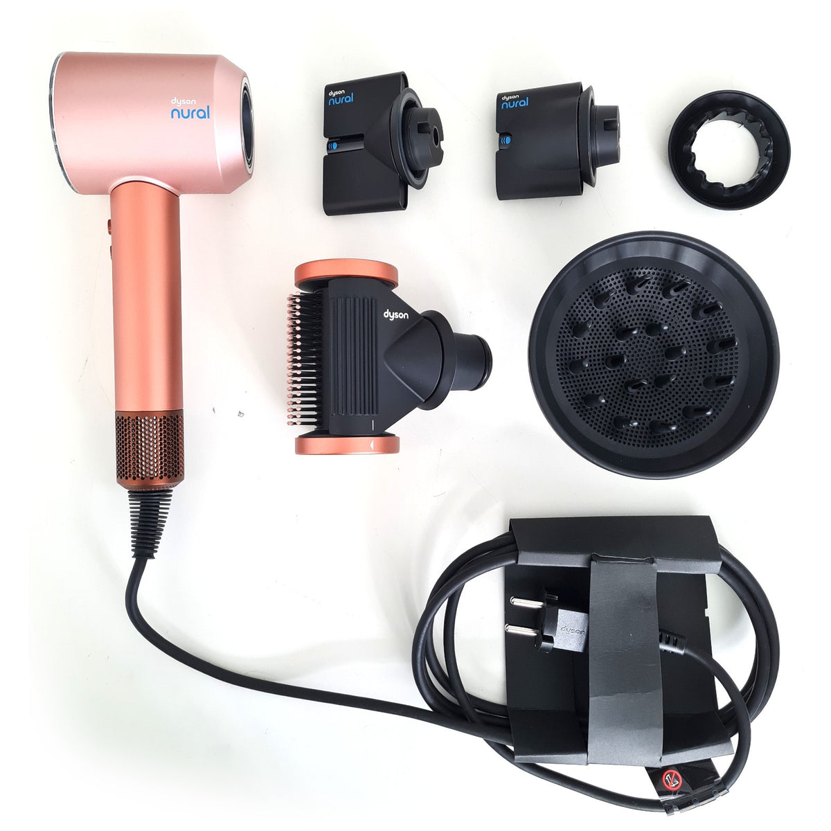 DYSON Haartrockner Supersonic Nural Amber Silk mit 5 Aufsätzen 1600W