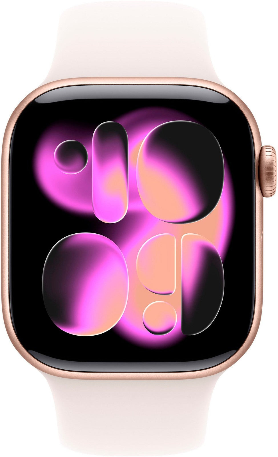 Apple Watch Series 11 GPS, 46 mm Aluminium, Sportarmband Blassrosa (M/L)