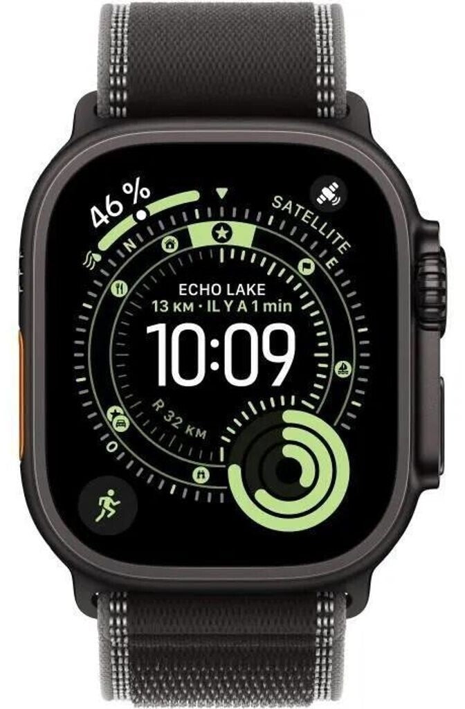 Apple Watch Ultra 3 GPS + Cellular, 49 mm Titan, Trail Loop (M/L) (MF1H4QF/A) – Ansicht 2
