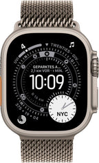 Apple Watch Ultra 3 GPS + Cellular, 49 mm Titan, Milanaise (S)