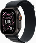 Apple Watch Ultra 3 GPS + Cellular, 49 mm Titan, Alpine Loop Schwarz (M)