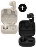 Sony LinkBuds Clip WF-LC900 Open-Ear, 2er-Set Schwarz + Beige