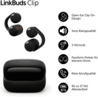 Sony LinkBuds Clip WF-LC900 Open-Ear, 2er-Set Schwarz + Beige
