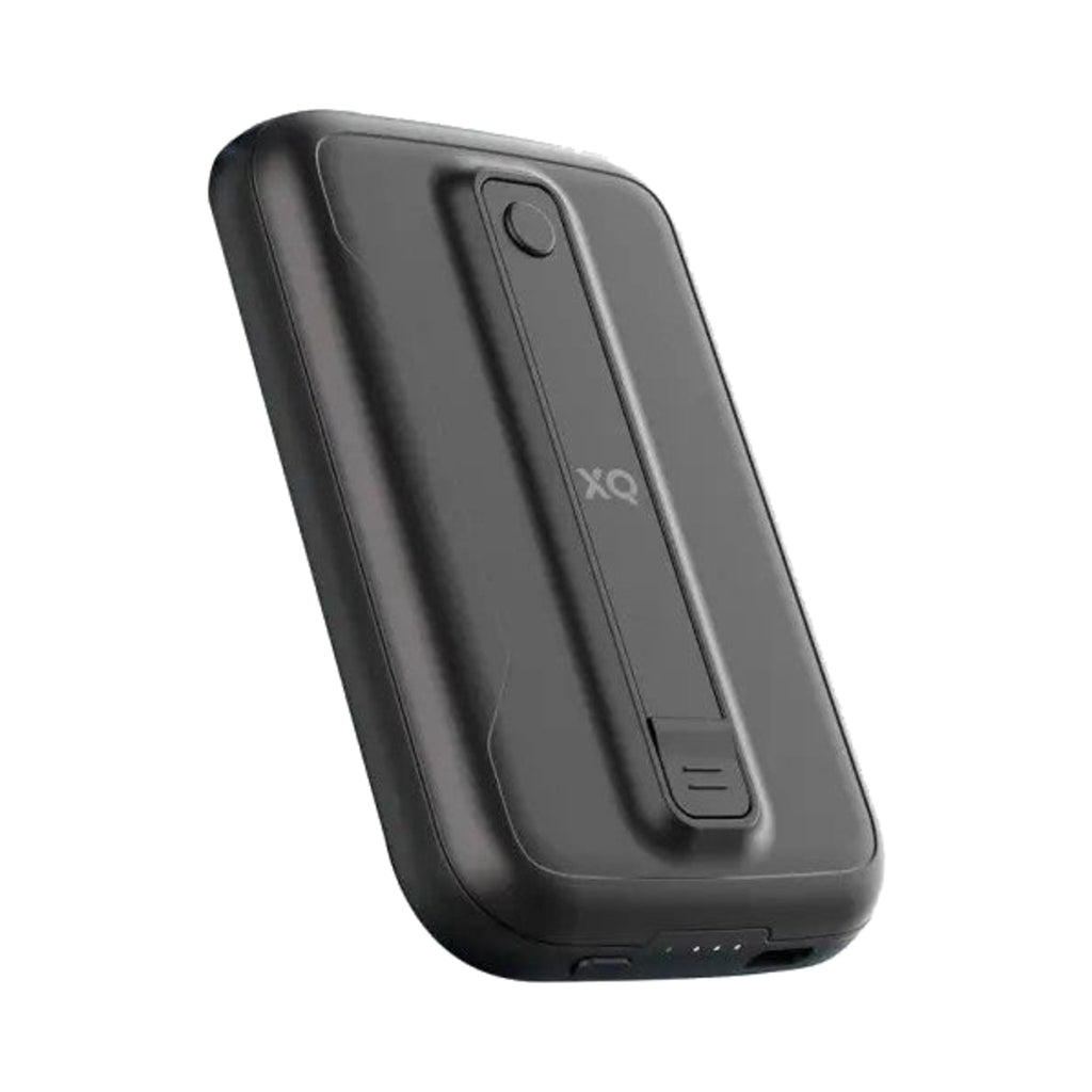 XQISIT MagSafe-kompatible Powerbank 5.000 mAh, Schwarz